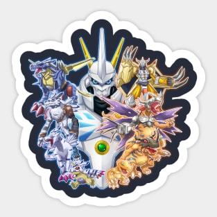 fanart Omegamon evo Sticker